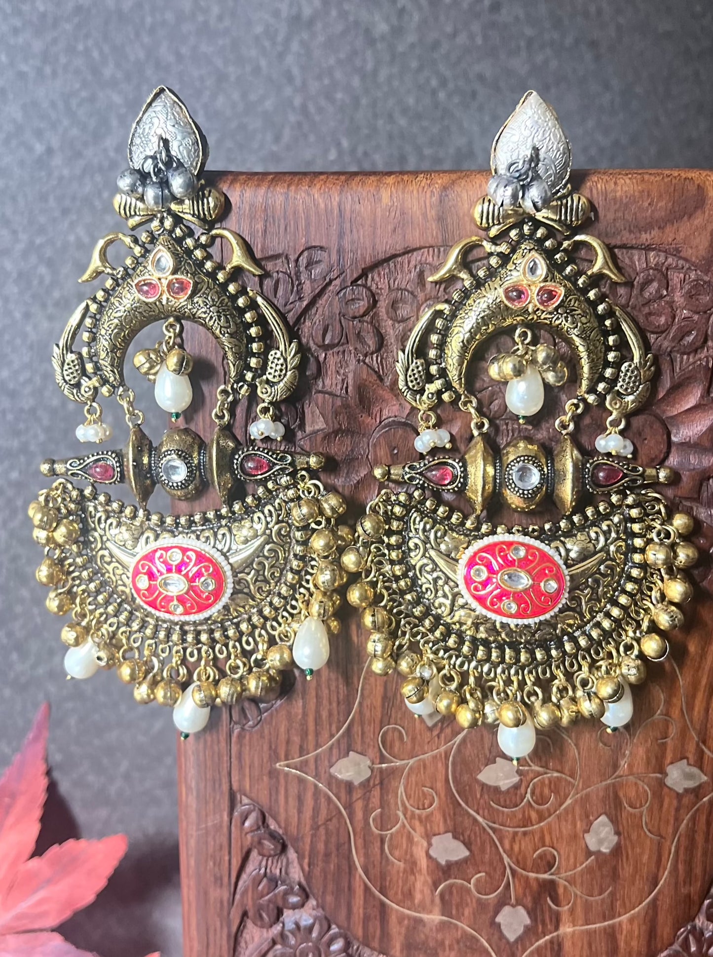 Heena Statement Dangler earrings DB-GP124000Z2