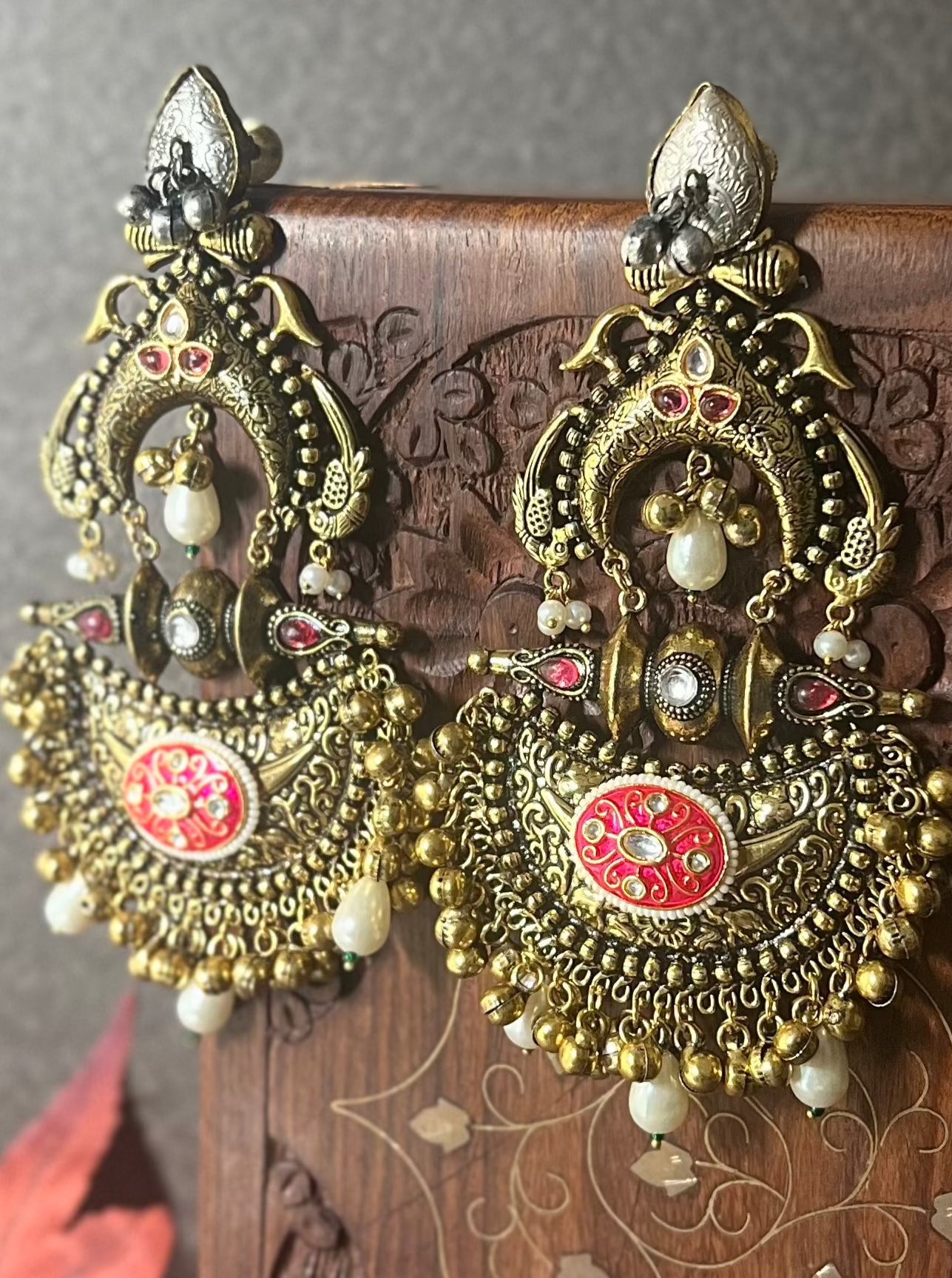 Heena Statement Dangler earrings DB-GP124000Z2