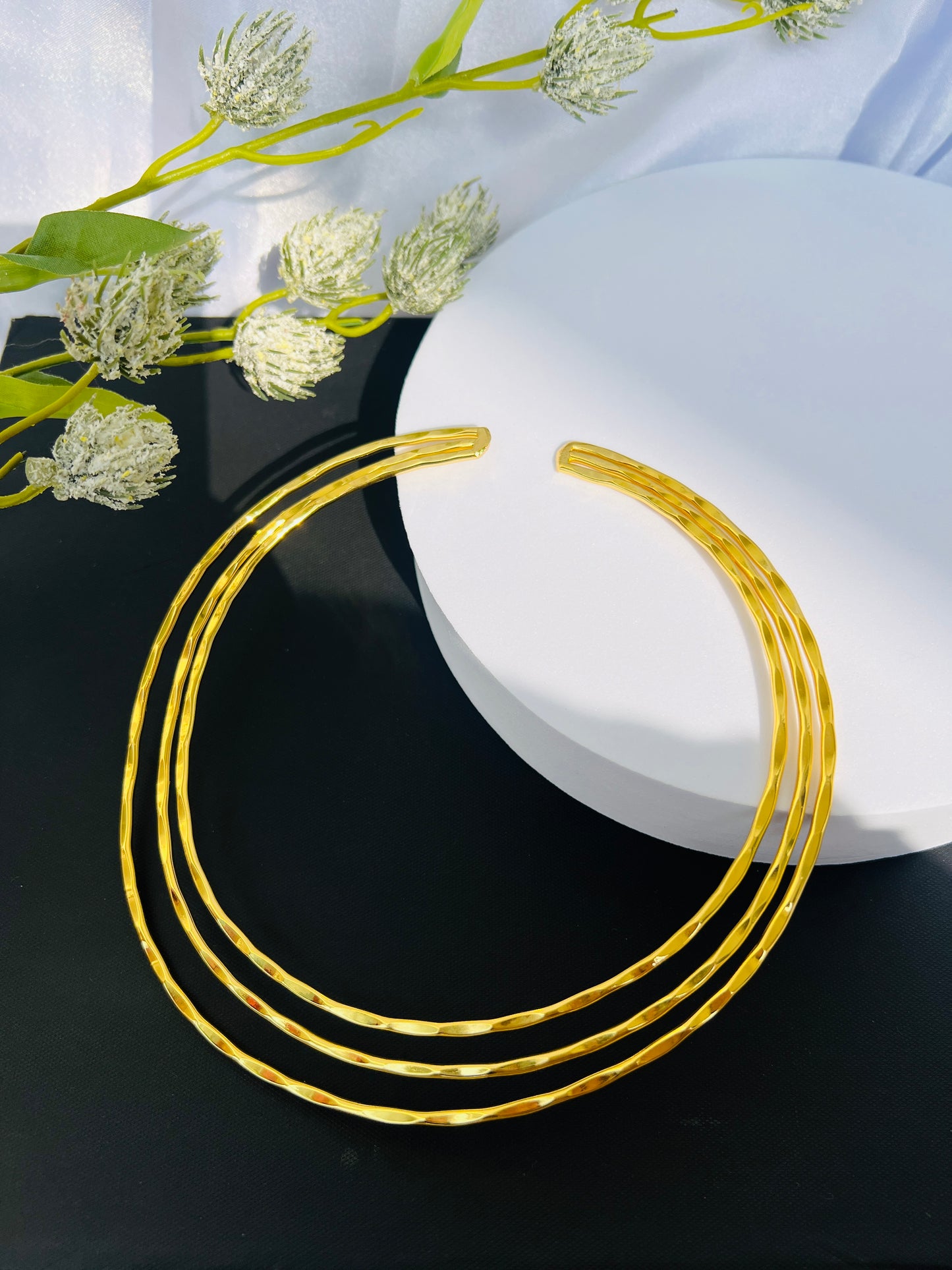 Trendy Western Layered round Necklace DB-GP1600Z2