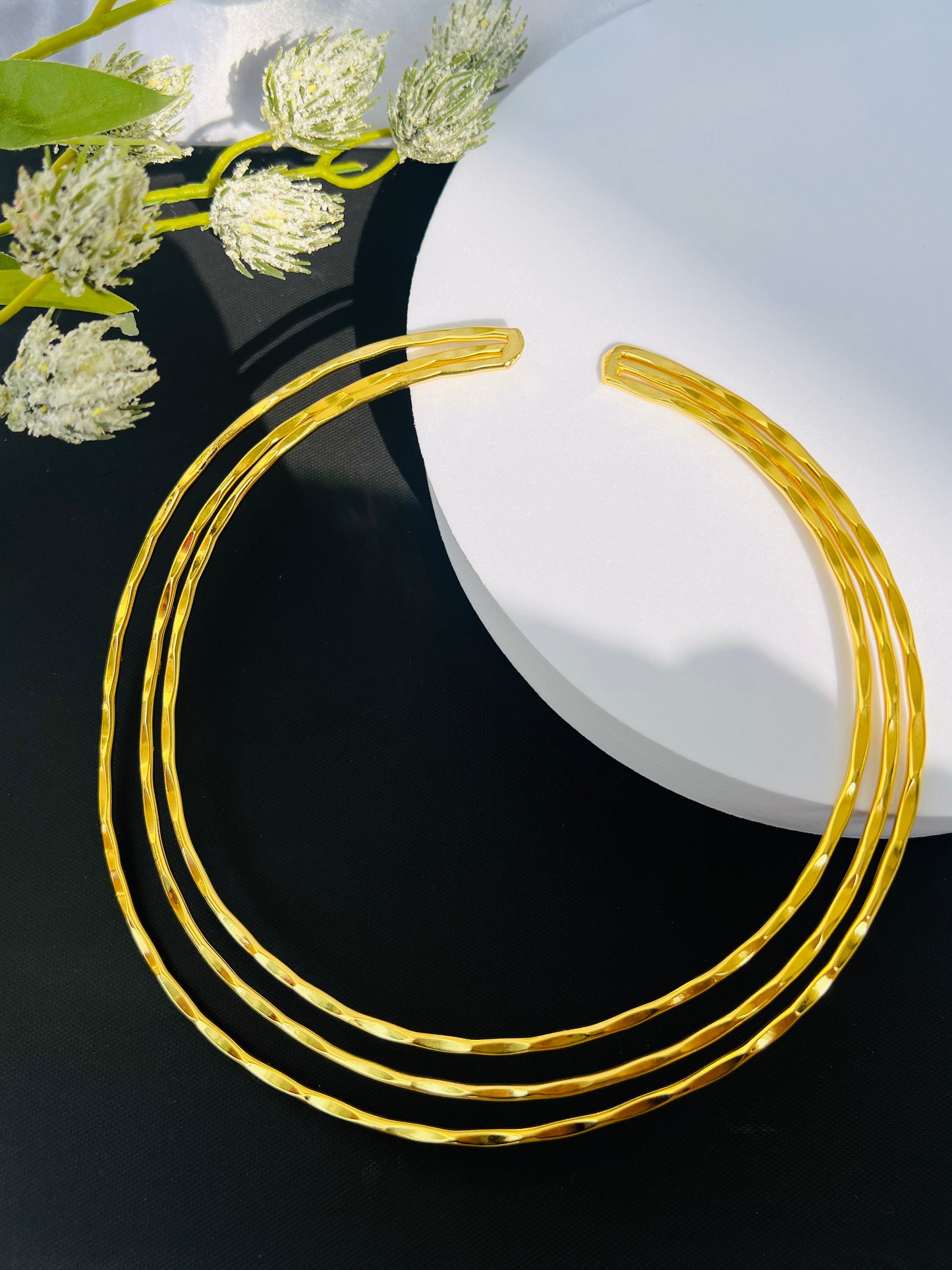 Trendy Western Layered round Necklace DB-GP1600Z2