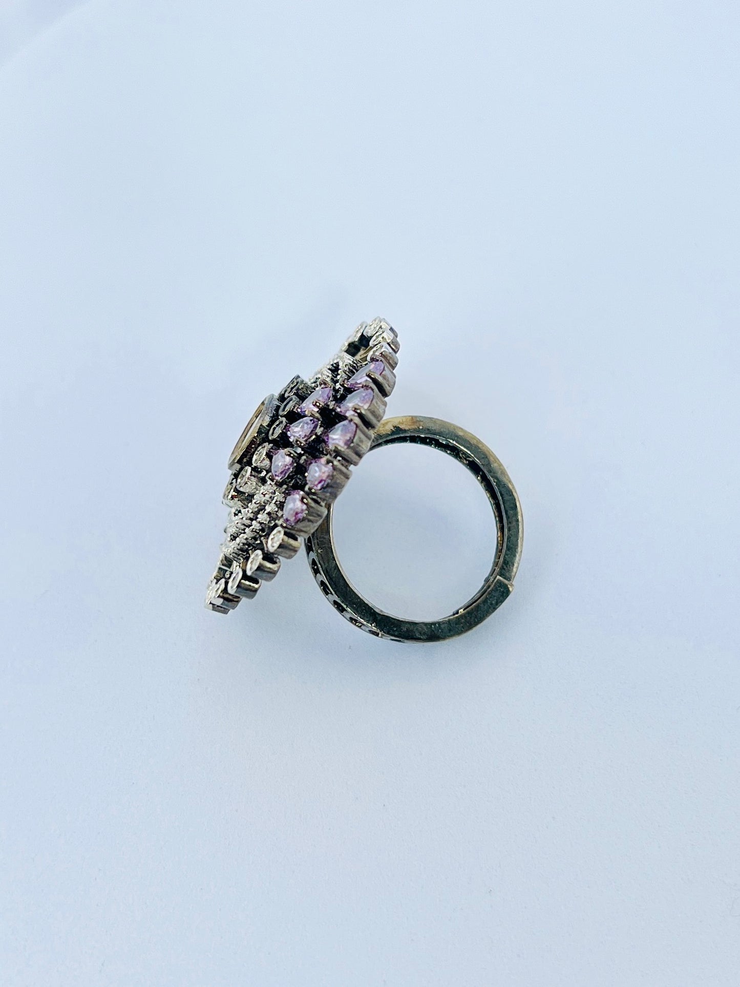 Lavie Cocktail Party ring in Lavender AD DB-AD19500Z2