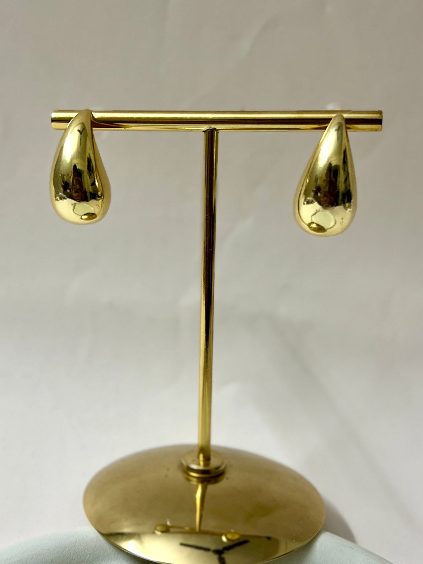 GOLDEN TEARDROP EARRINGS DB-GP1600ZR