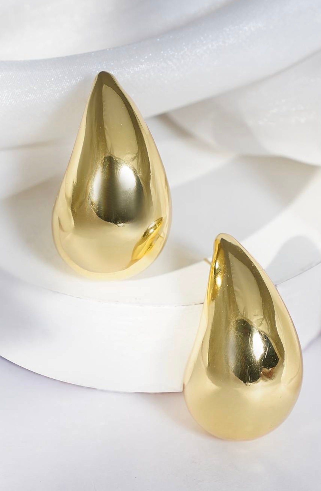 GOLDEN TEARDROP EARRINGS DB-GP1600ZR