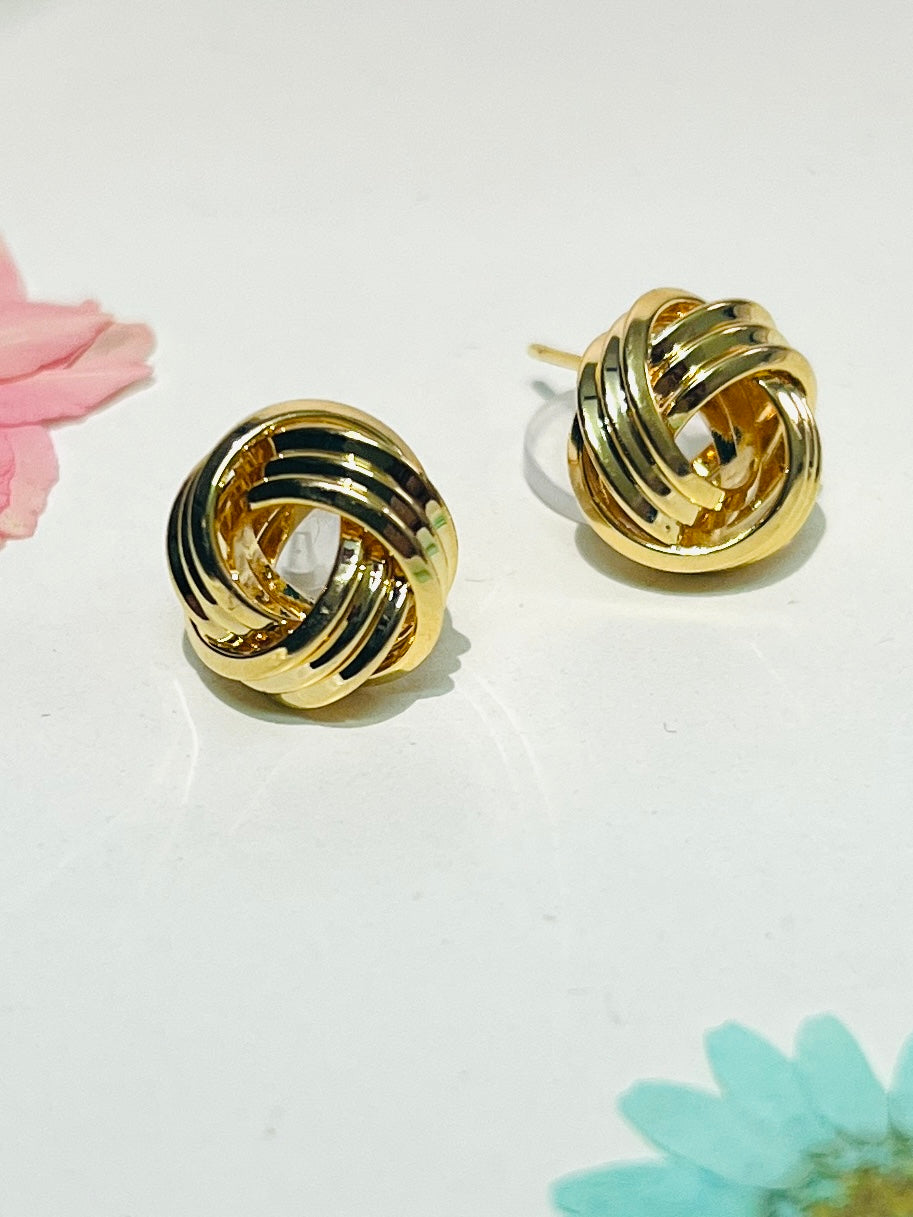 18kt Gold Plated small Studs DB-GP4000Z2