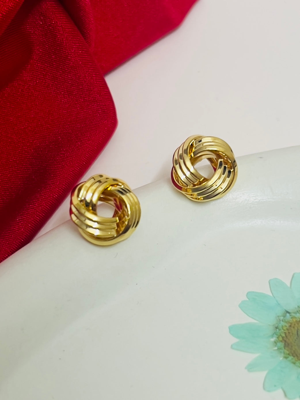 18kt Gold Plated small Studs DB-GP4000Z2