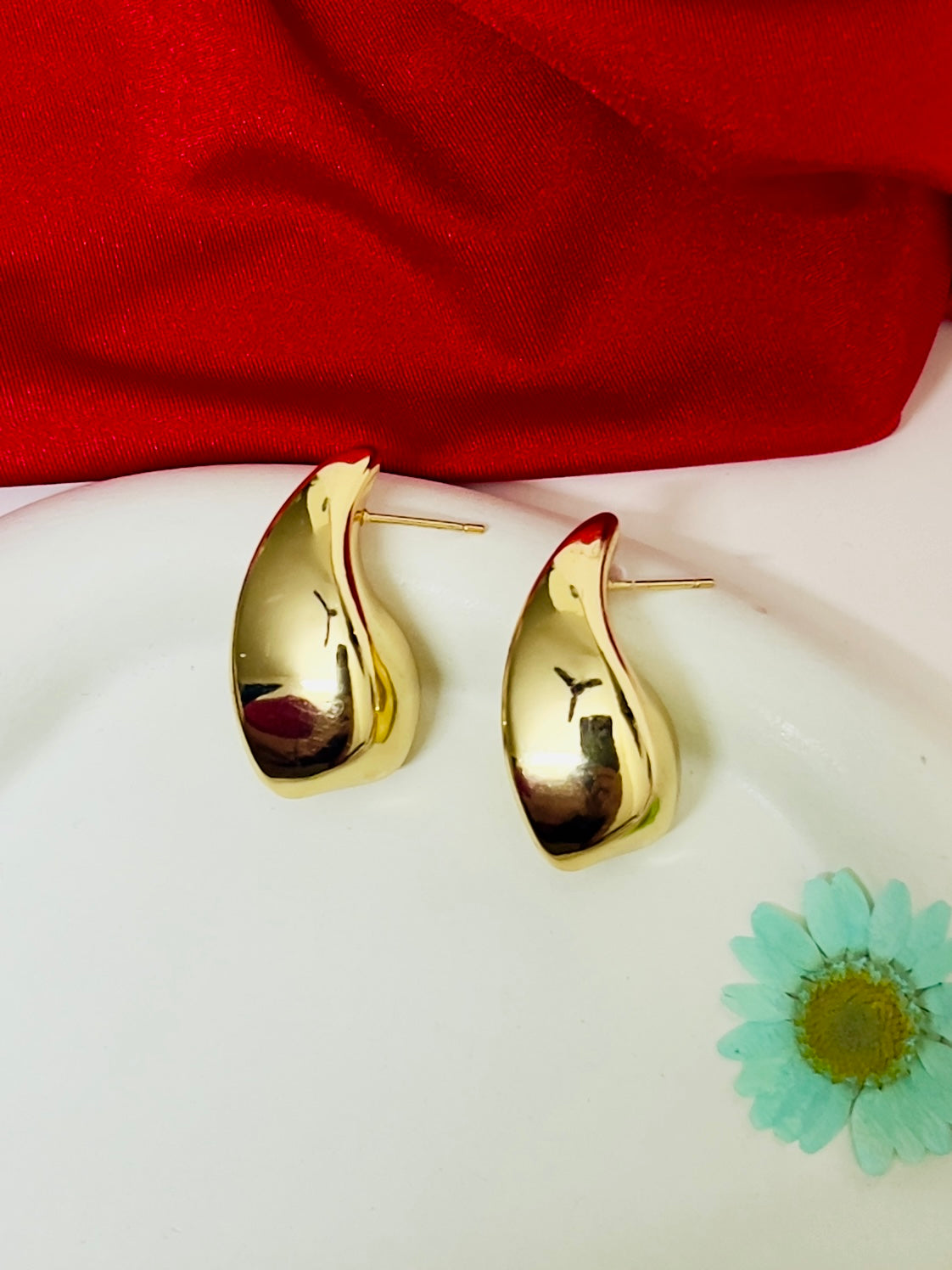 TEARDROP EARRINGS DB-GP1600X2