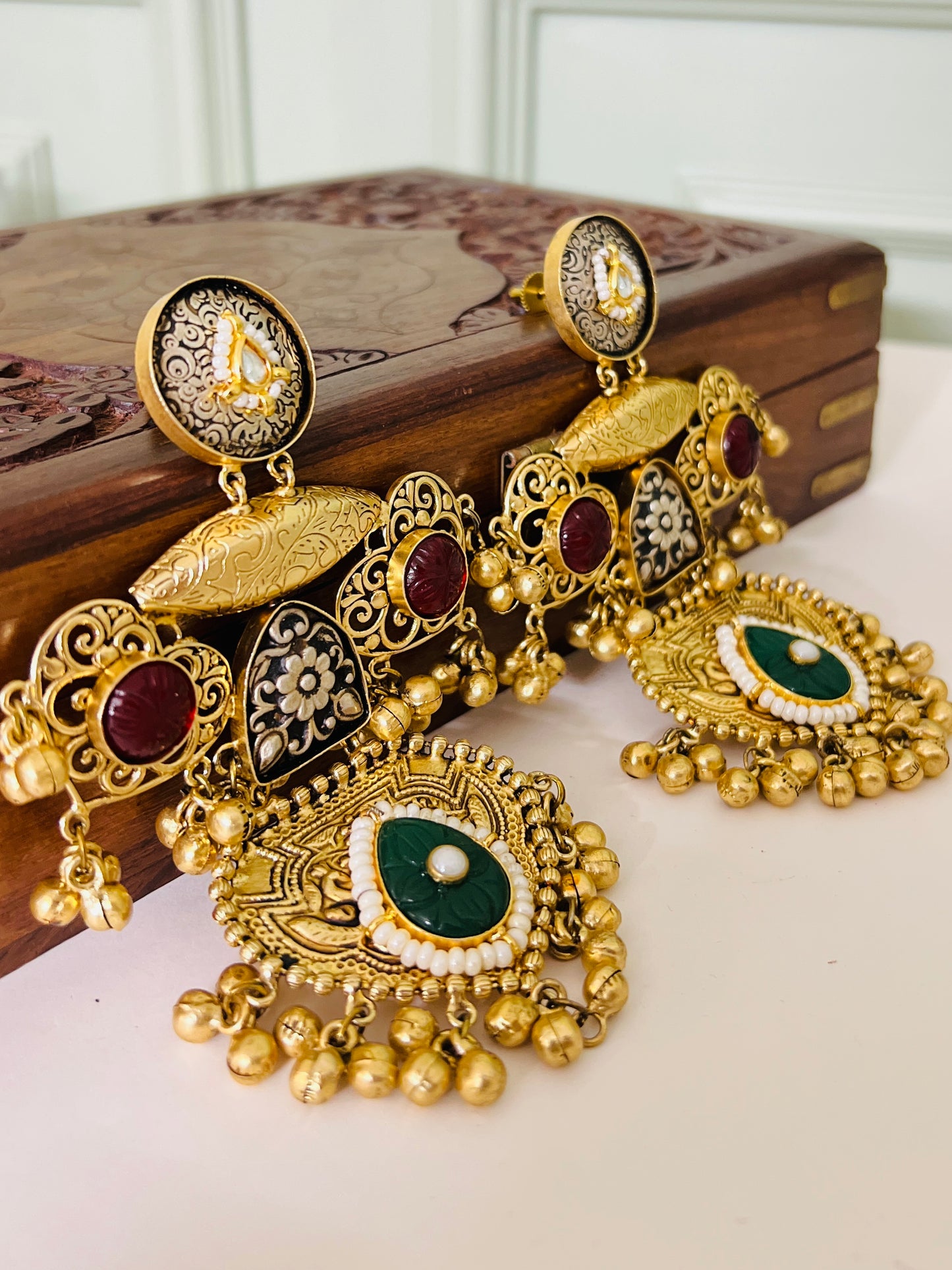Khwaab Statement Dangler Earrings DB-GP128000Z2