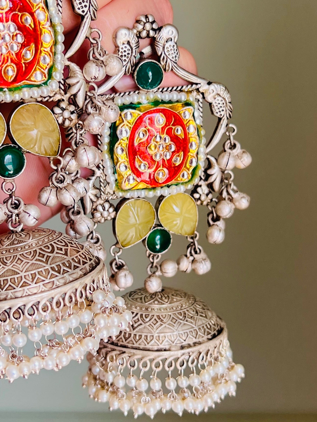 Paakhi Statement Dangler Earrings DB-SP22000Z2