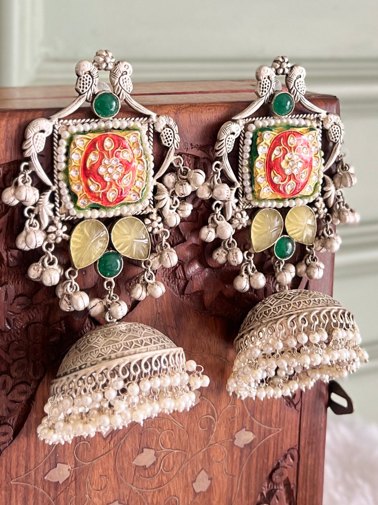 Paakhi Statement Dangler Earrings DB-SP22000Z2