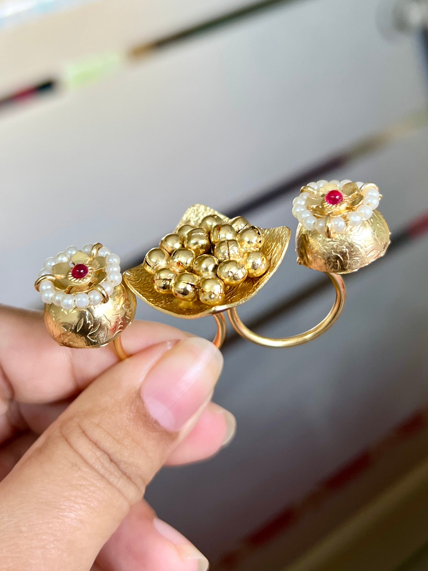 Ritika Golden Ring DB-GP1500Z2