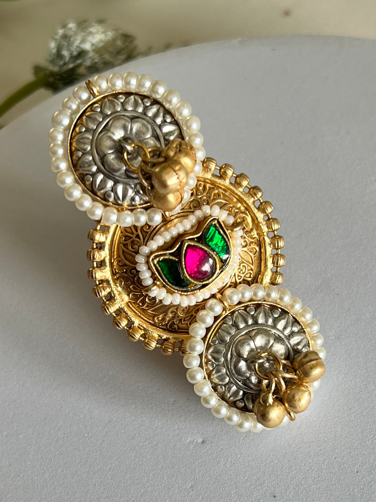 Lavani Kundan Golden Ring DB-GP1700Z2