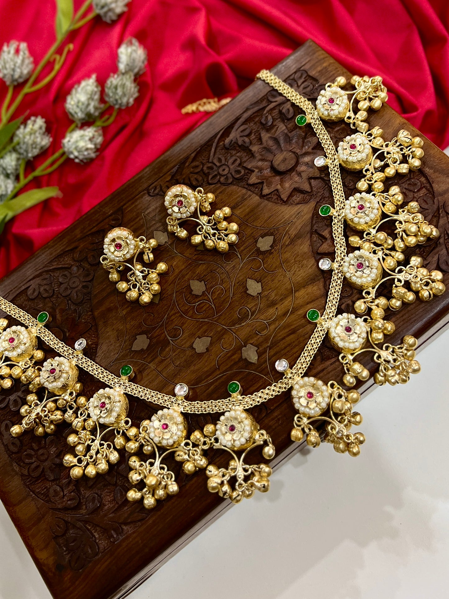 Aashvi Ghungroo Necklace Set DB-GP120001Z2