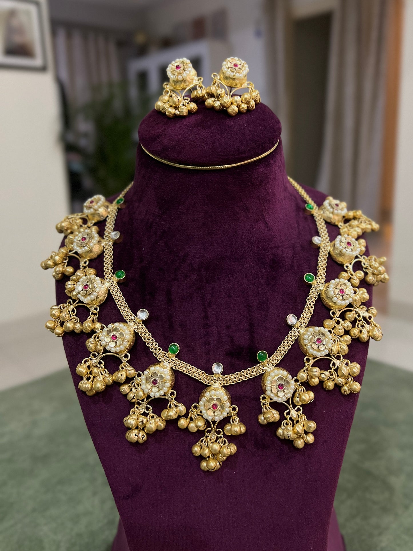 Aashvi Ghungroo Necklace Set DB-GP120001Z2