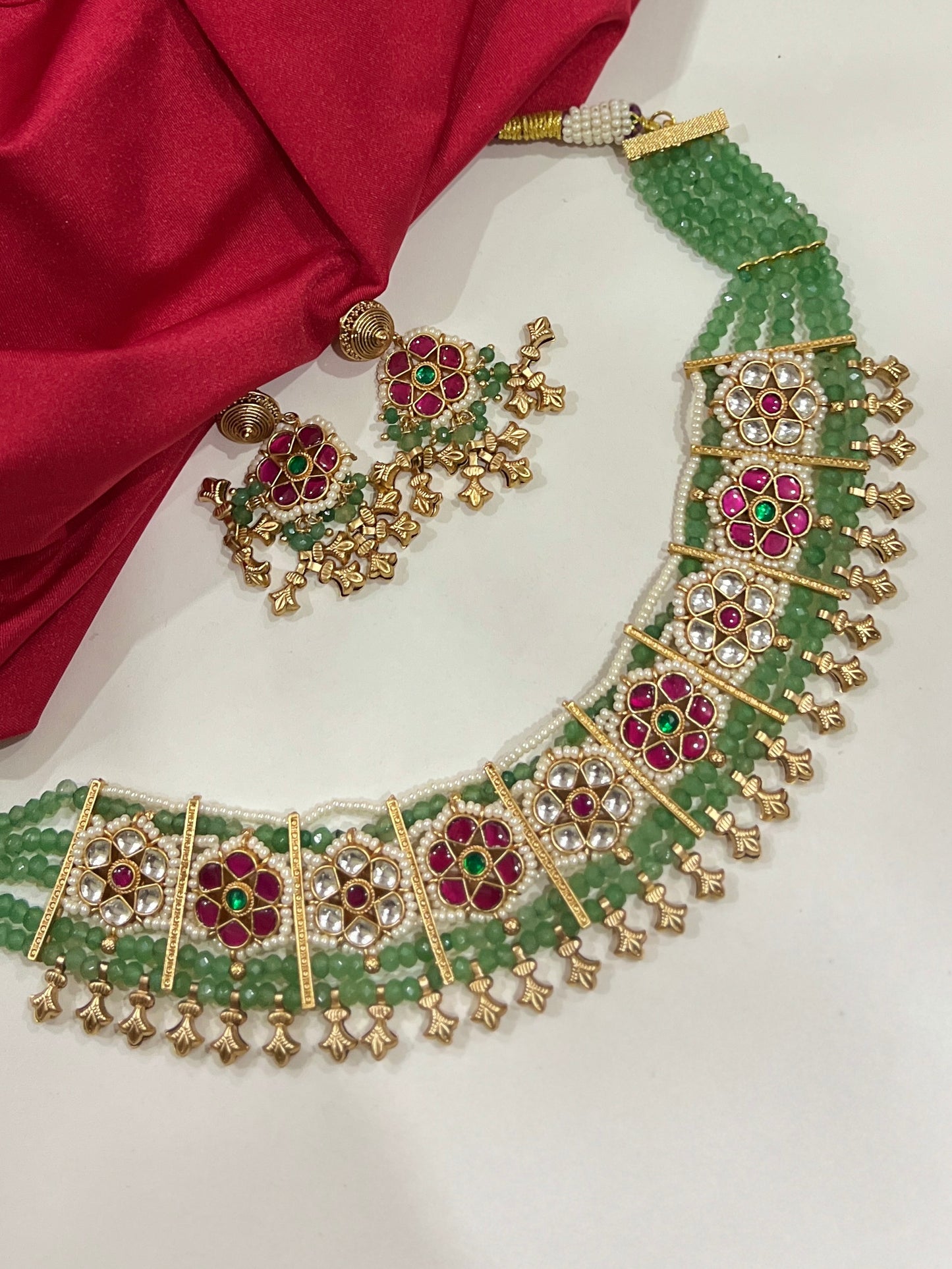 Saanvi Pachi Kundan Jadau Necklace DB-GP154001Z2