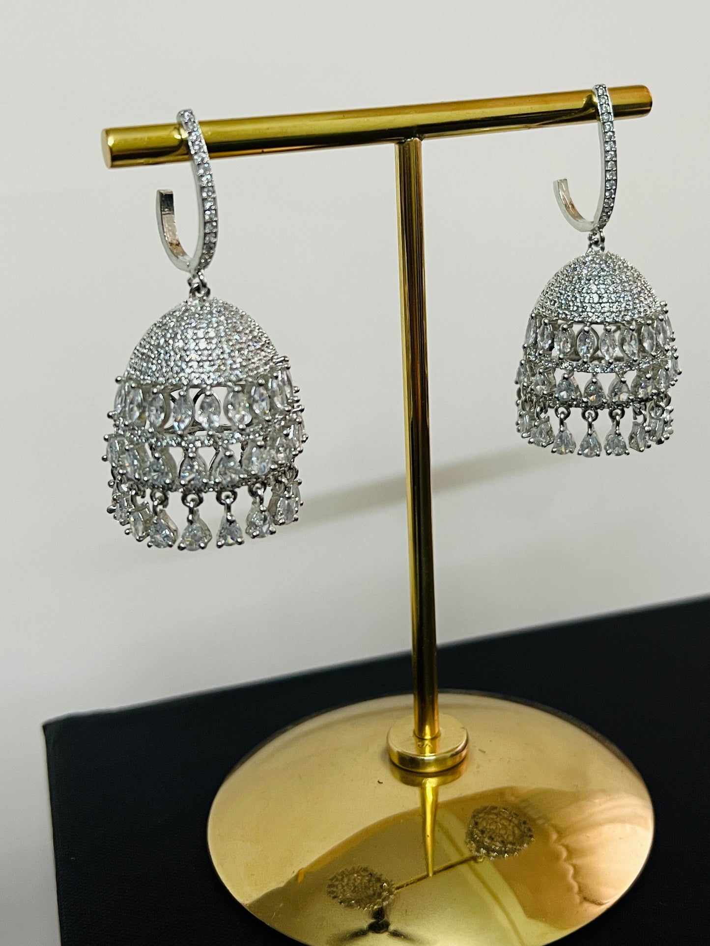 Amaira Diamond Silver Jhumka DB-AD120502Z
