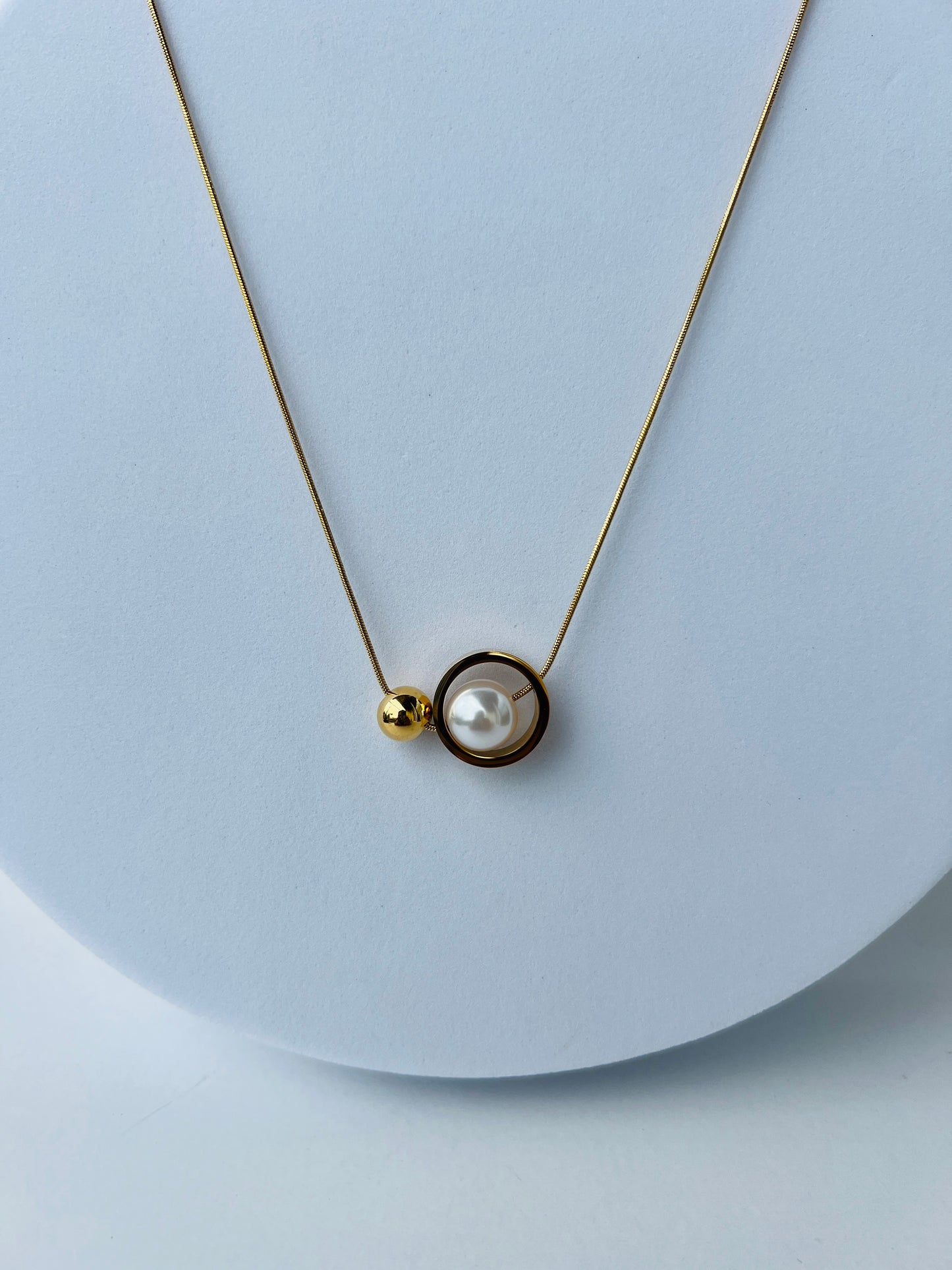 A Pearl In The Hole Necklace