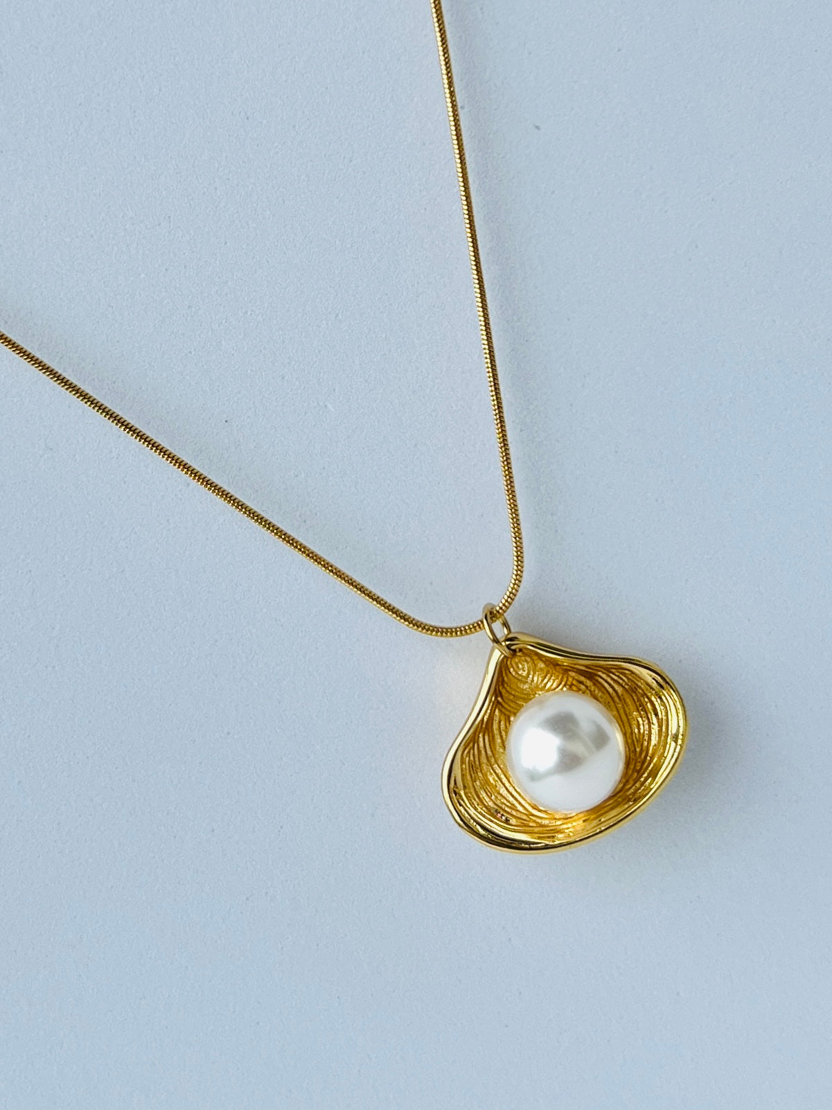 Pearl In the Shell Necklace