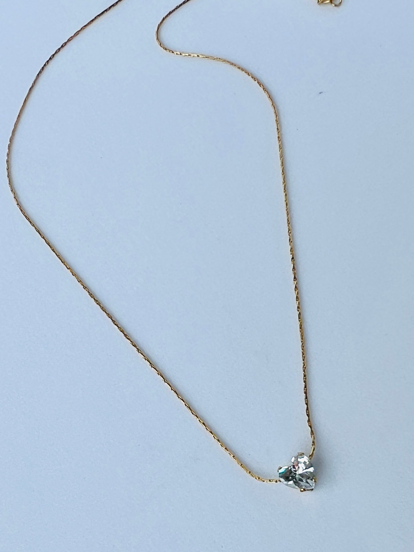 Diamond Small Heart Necklace