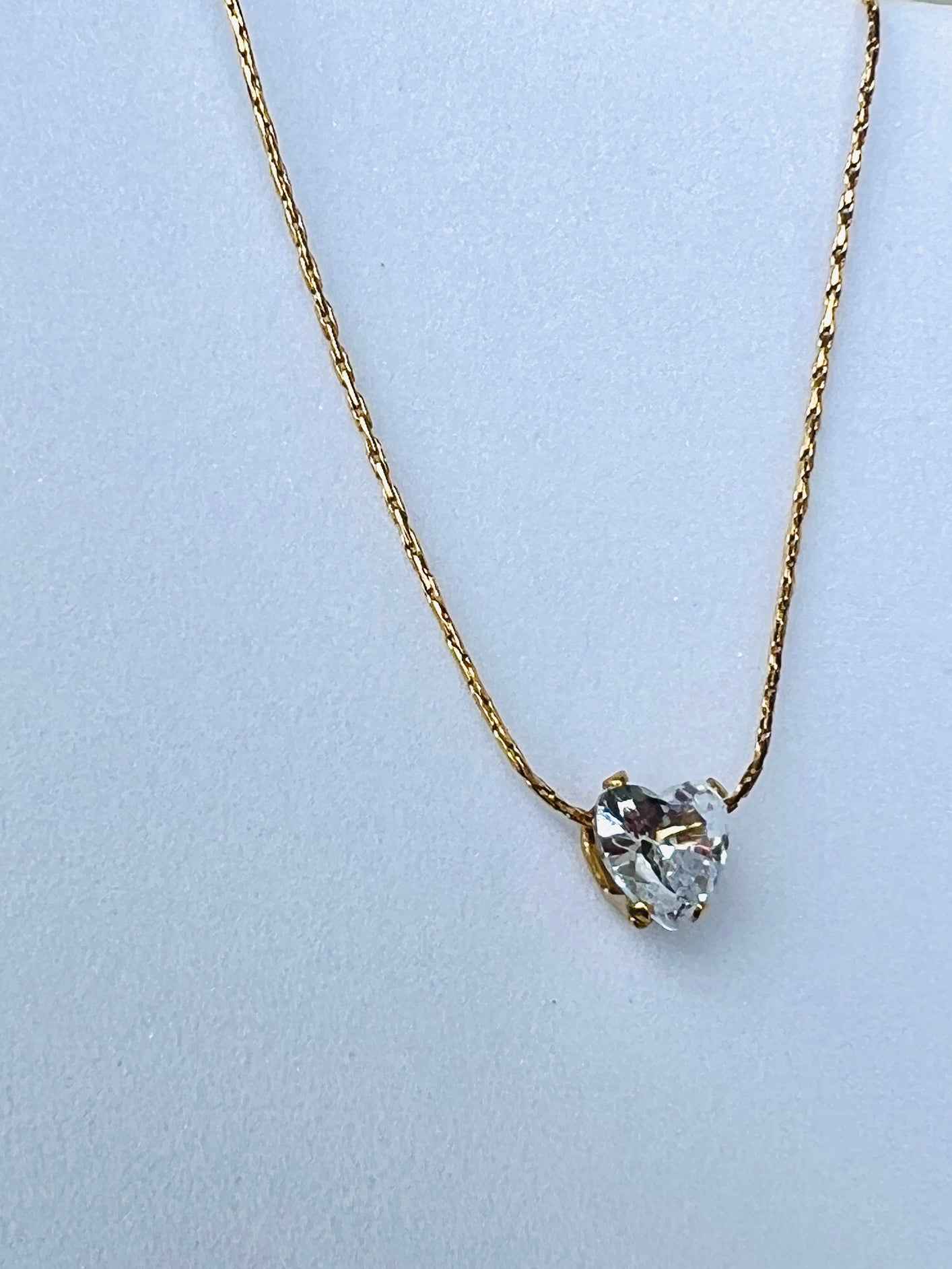 Diamond Small Heart Necklace