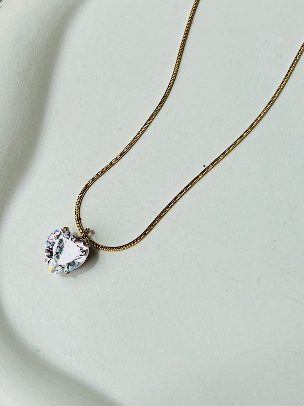 Diamond Heart Necklace