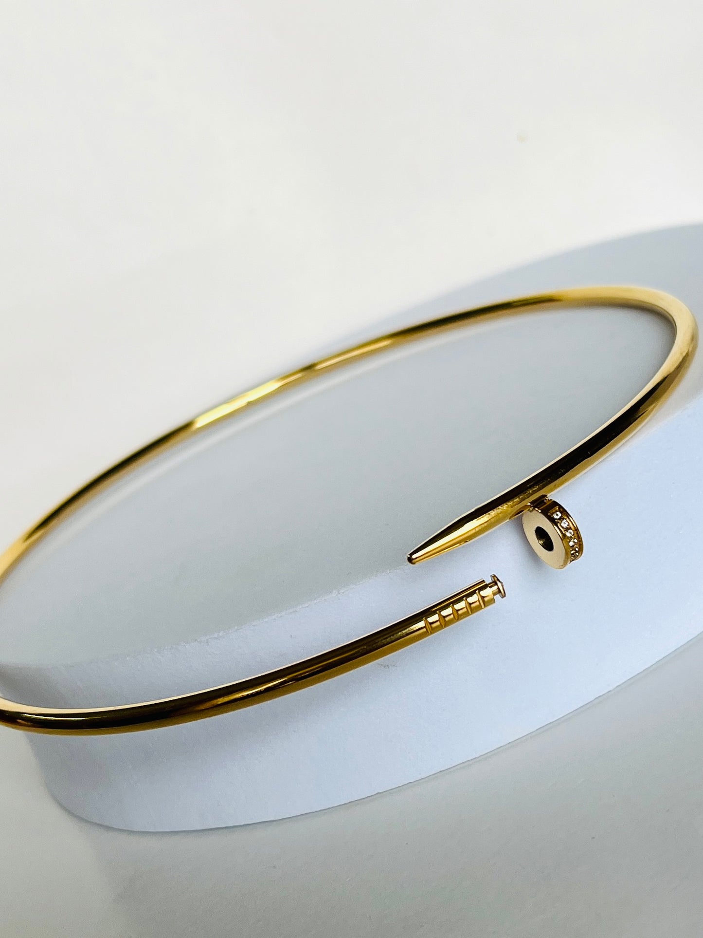 Gold Plated Sleek Hasli Necklace