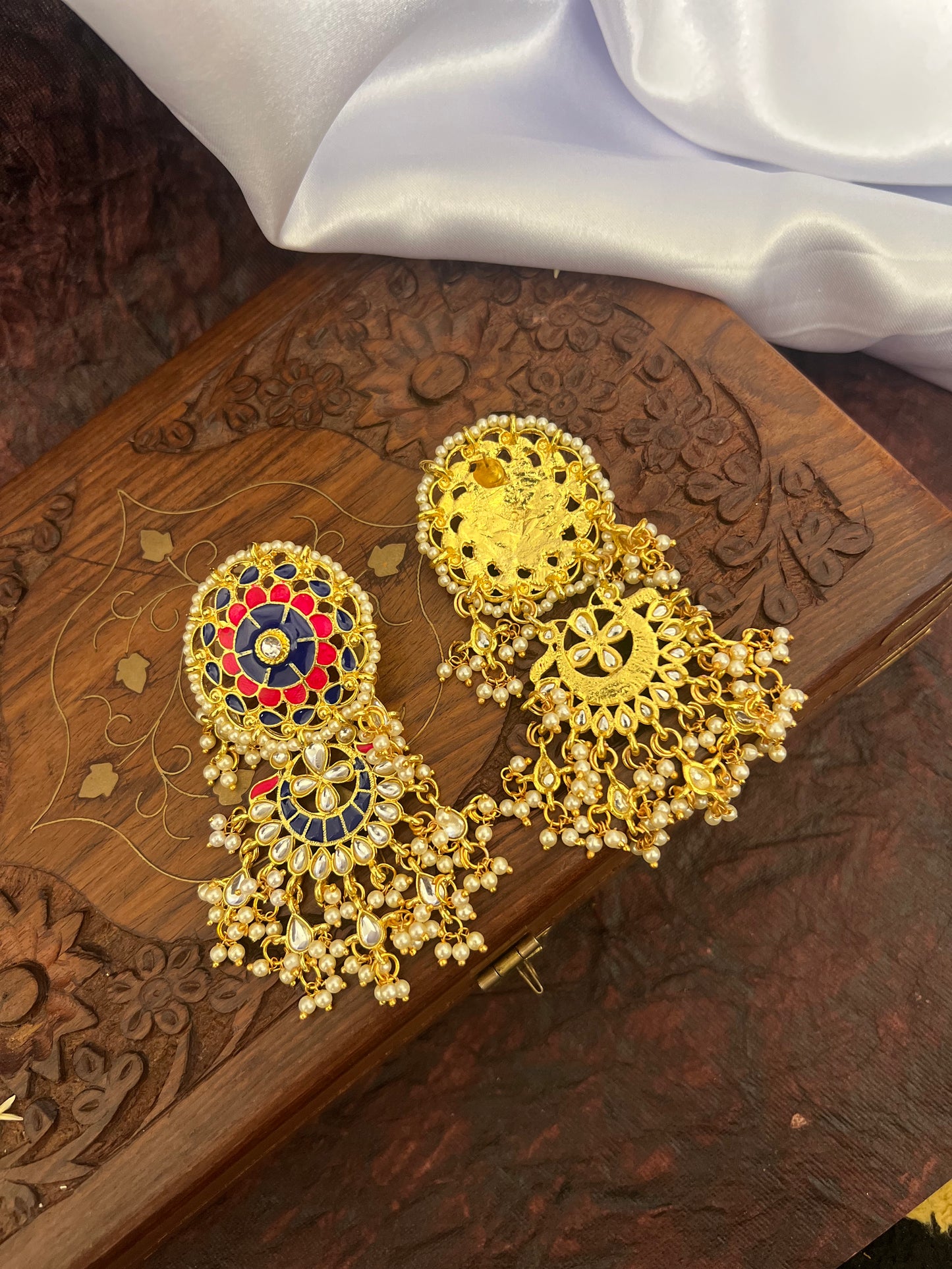 Suhana Meenakari Dangler Earrings DB-GP13600Z