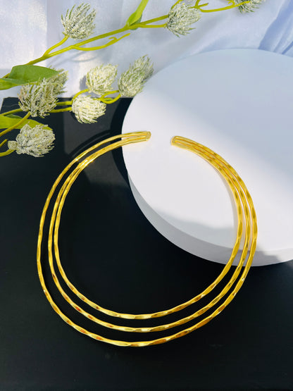 Trendy Western Layered round Necklace DB-GP1600Z2