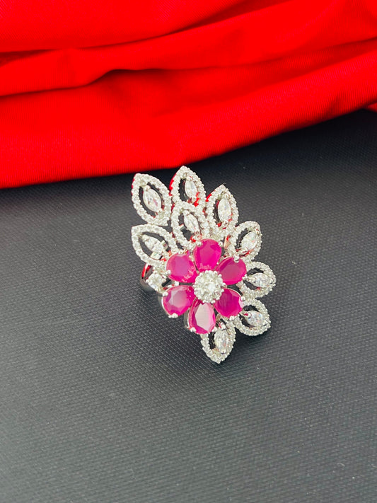 Pakhi Cocktail Ring Pink Ad DB-AD19500Z2