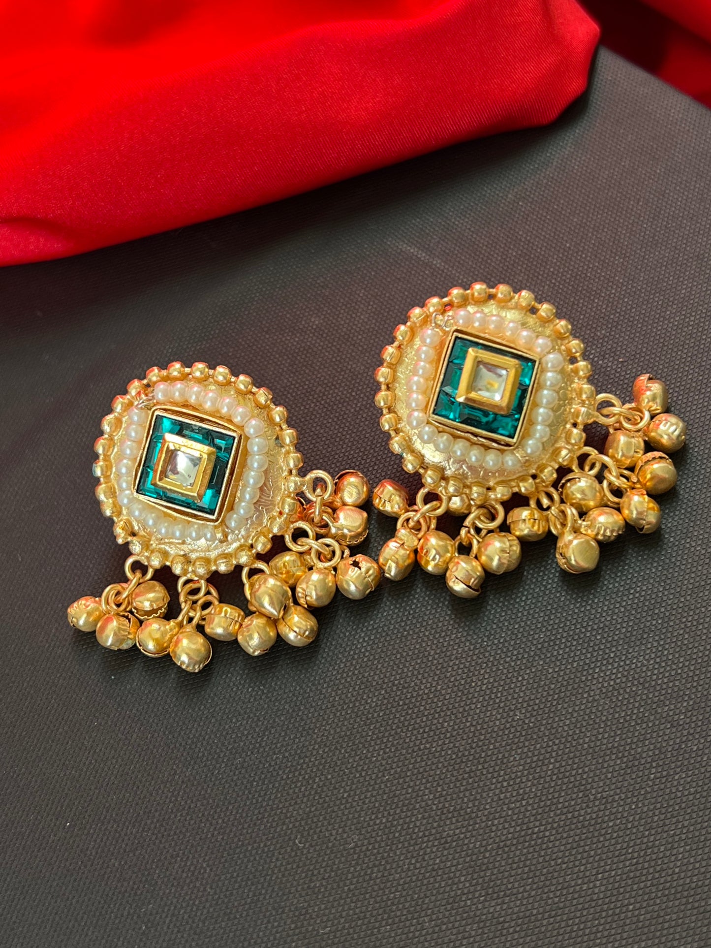 Nazakat Rajwadi Designer Nandi Hasli Necklace Set DB-GP13000Z2