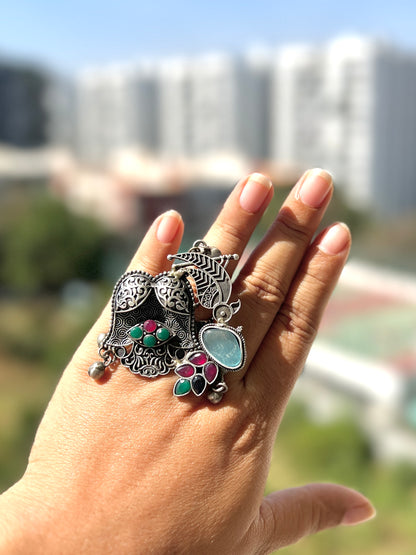 Fiona Oxidised Rings DB-OX4000Z2