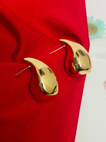 TEARDROP EARRINGS DB-GP1600X2