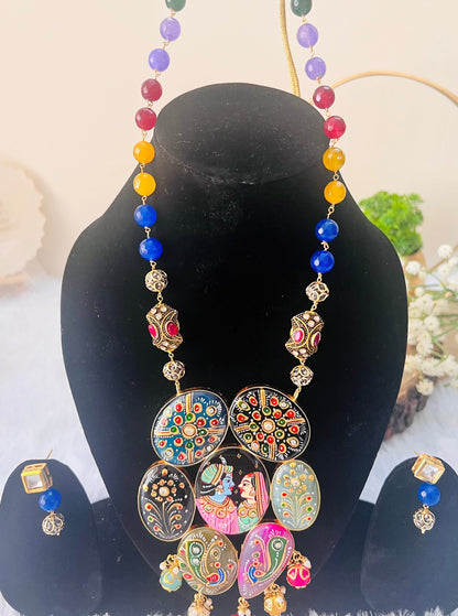 Raja Rani Statement Necklace