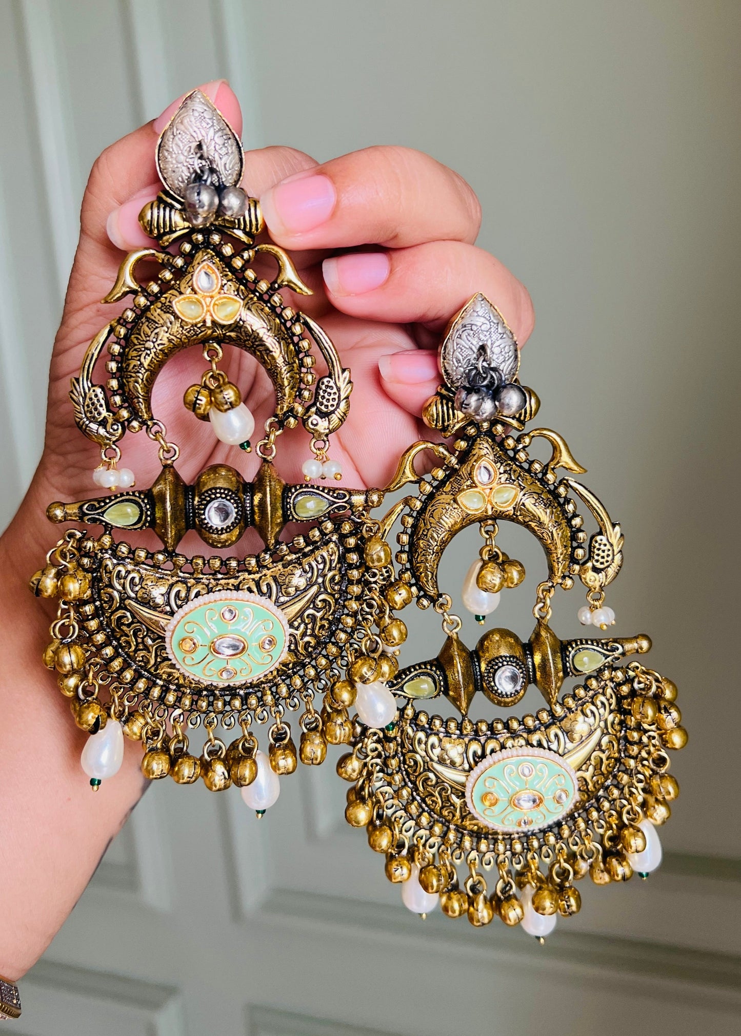 Heena Statement Dangler Earring DB-GP124000Z2