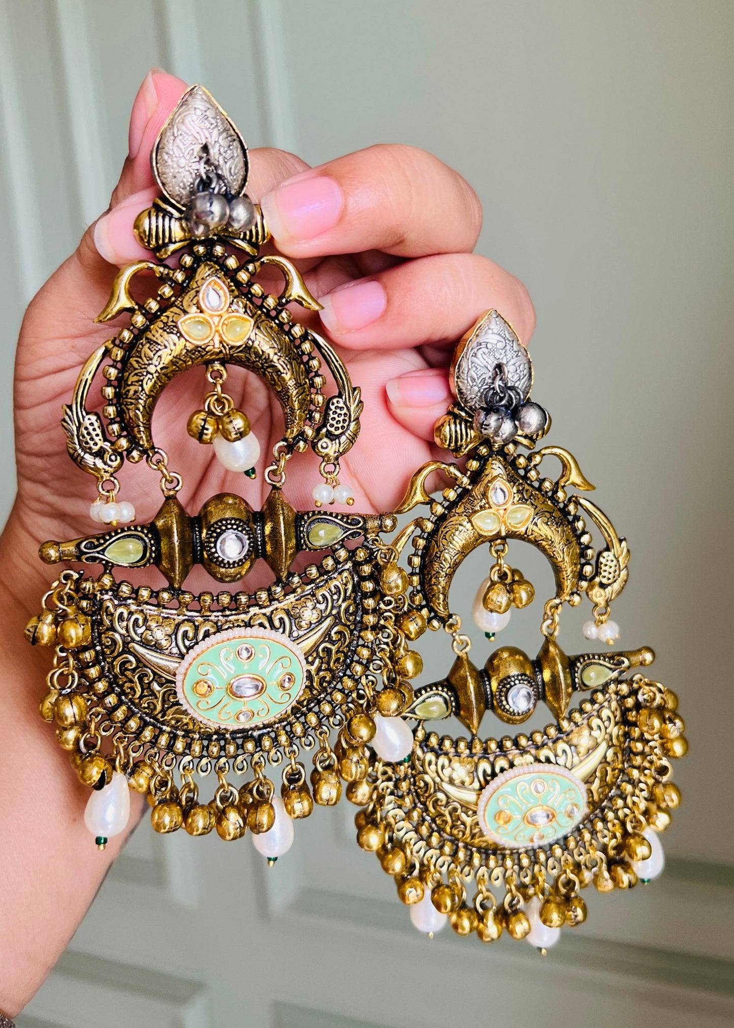 Heena Statement Dangler Earring DB-GP124000Z2