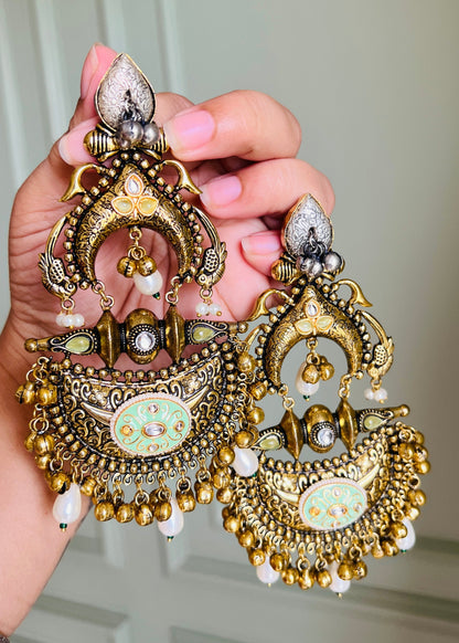 Heena Statement Dangler Earring DB-GP124000Z2