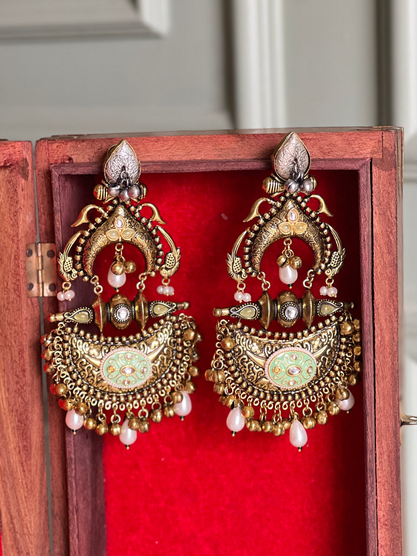 Heena Statement Dangler Earring DB-GP124000Z2