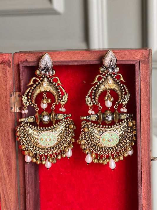 Heena Statement Dangler Earring DB-GP124000Z2