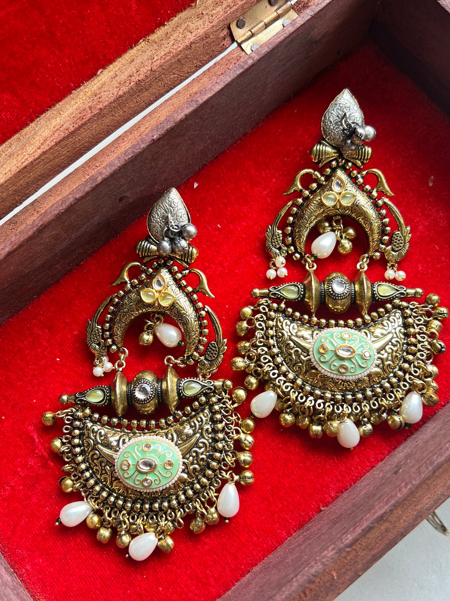 Heena Statement Dangler Earring DB-GP124000Z2