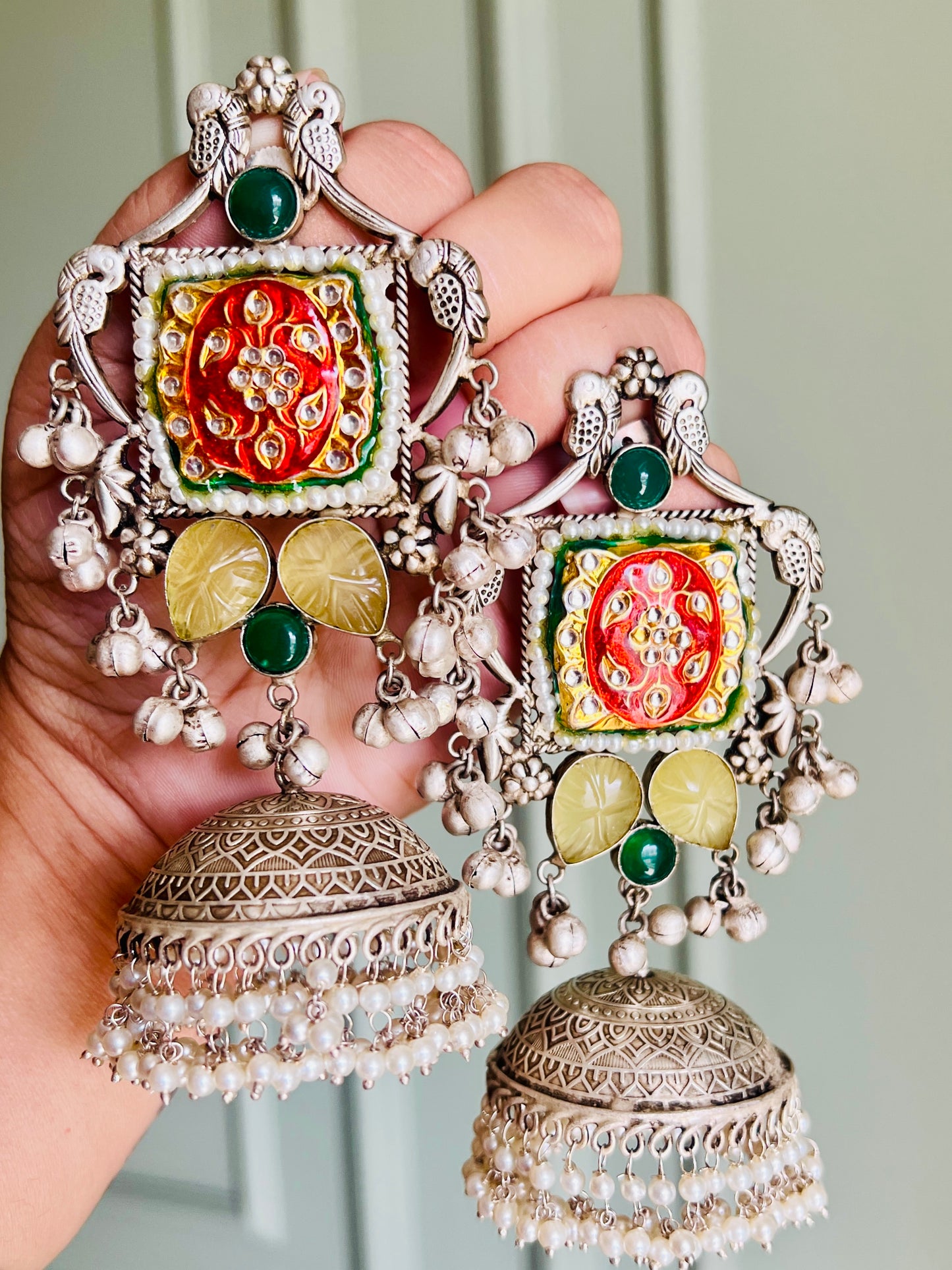 Paakhi Statement Dangler Earrings DB-SP22000Z2