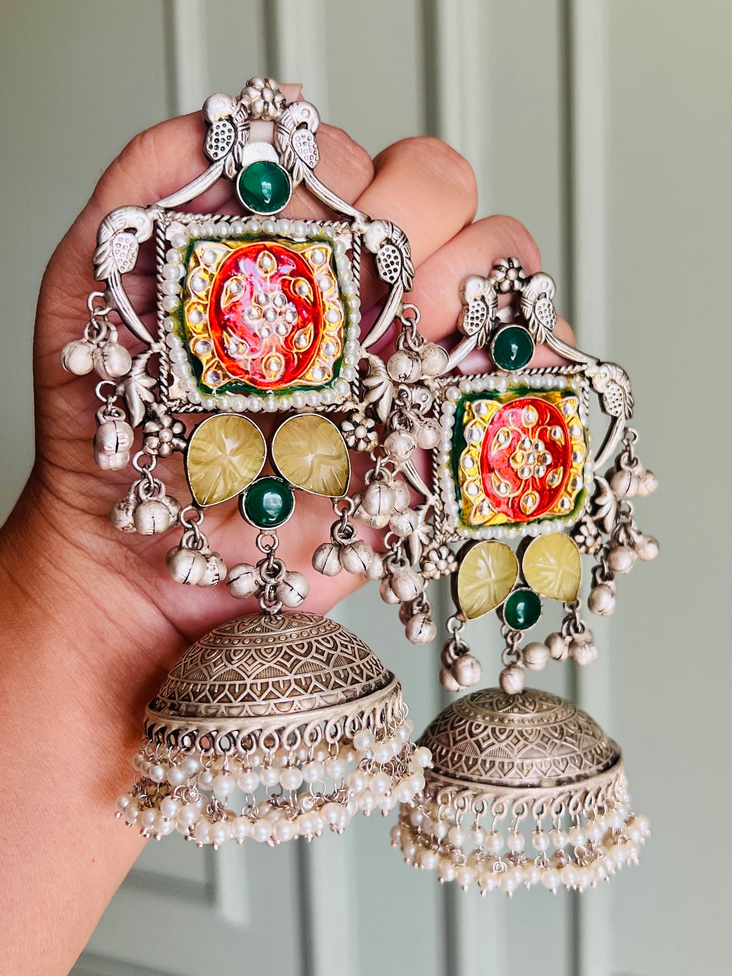 Paakhi Statement Dangler Earrings DB-SP22000Z2