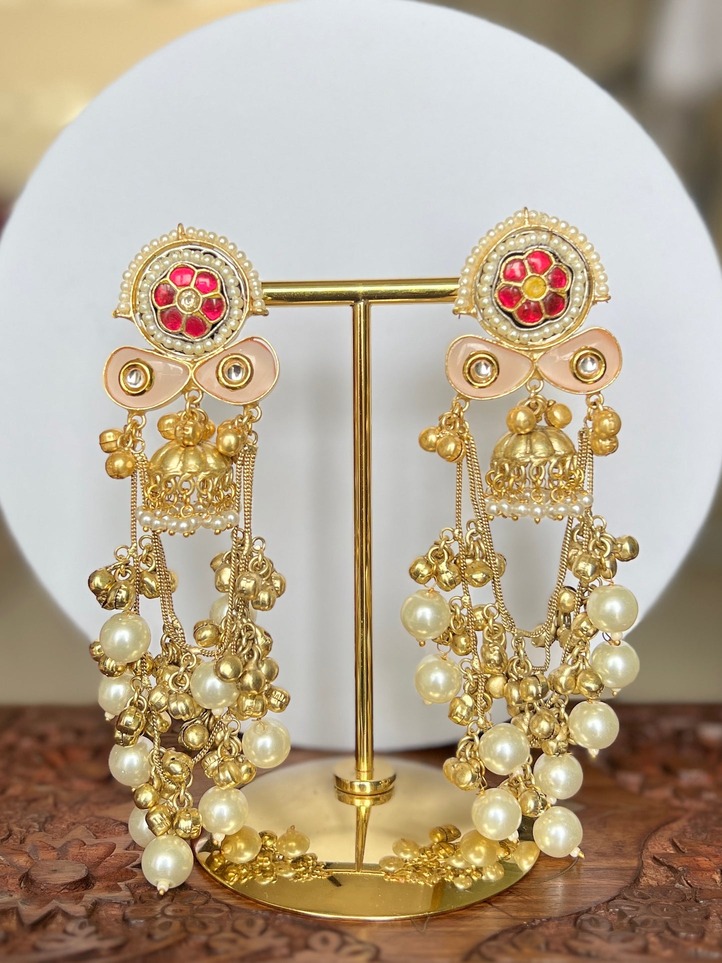 Mira Pachi Kundan Dangler Earrings DB-GP17402Z2