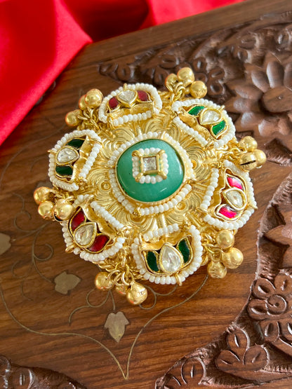 Tarini Kundan Statement Ring DB-GP113601Z2