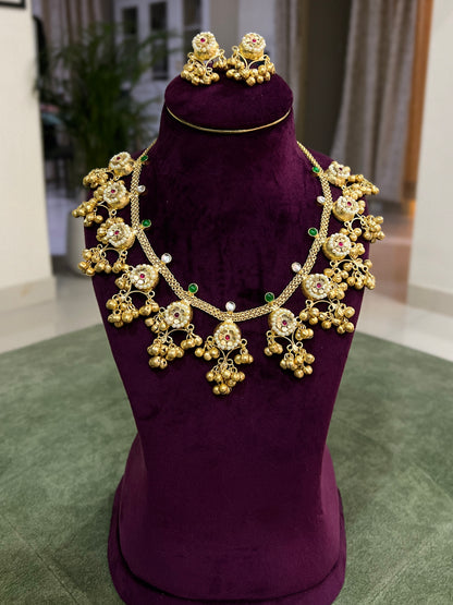 Aashvi Ghungroo Necklace Set DB-GP120001Z2