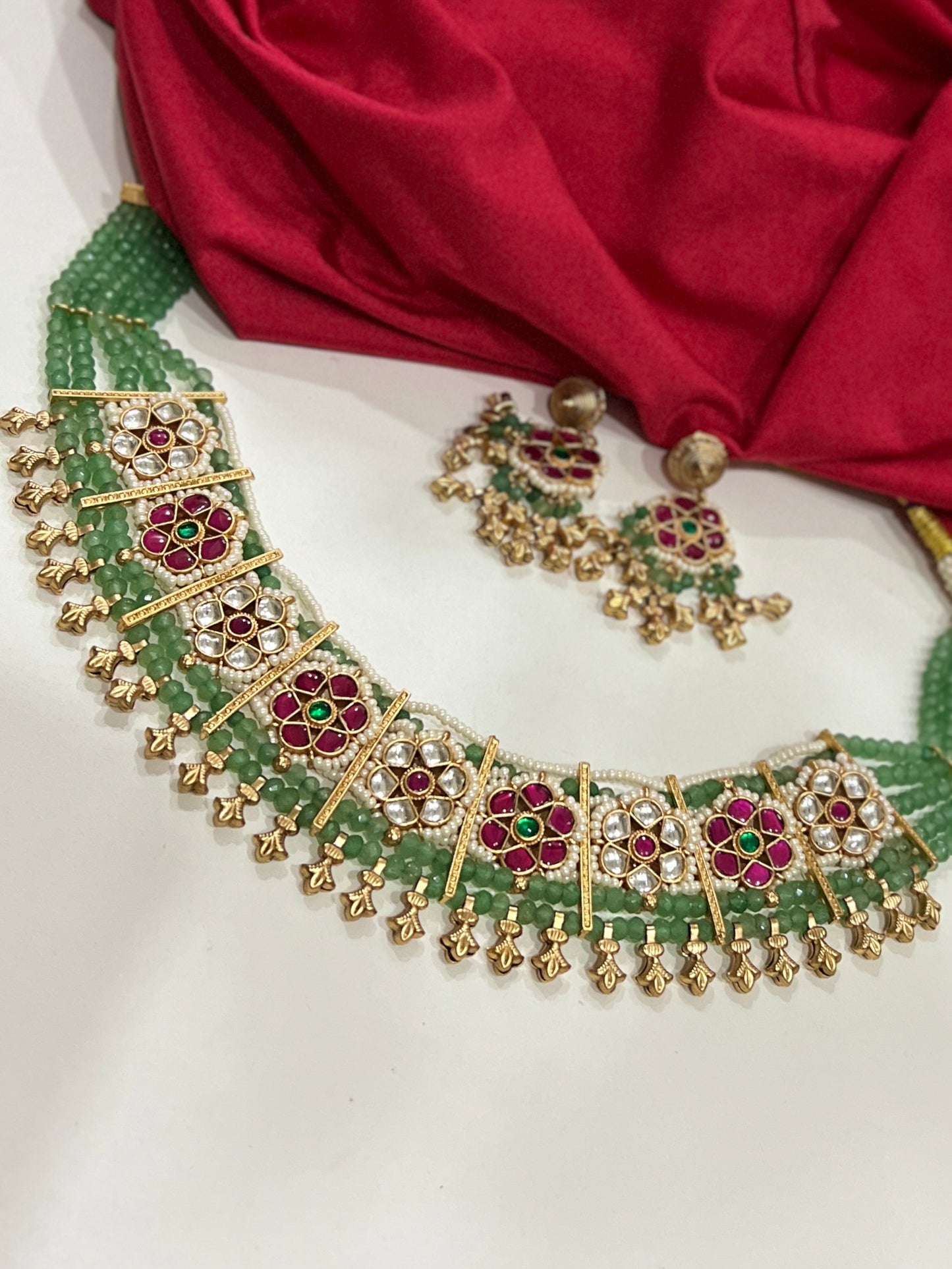 Saanvi Pachi Kundan Jadau Necklace DB-GP154001Z2