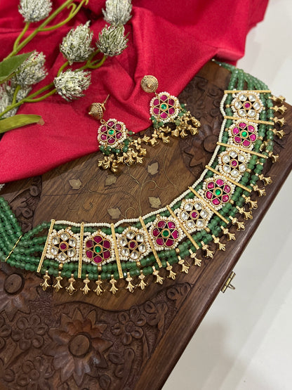 Saanvi Pachi Kundan Jadau Necklace DB-GP154001Z2