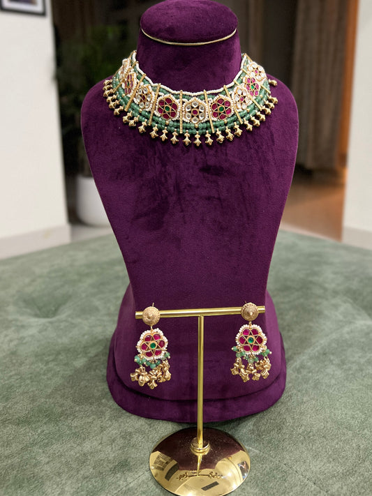 Saanvi Pachi Kundan Jadau Necklace DB-GP154001Z2