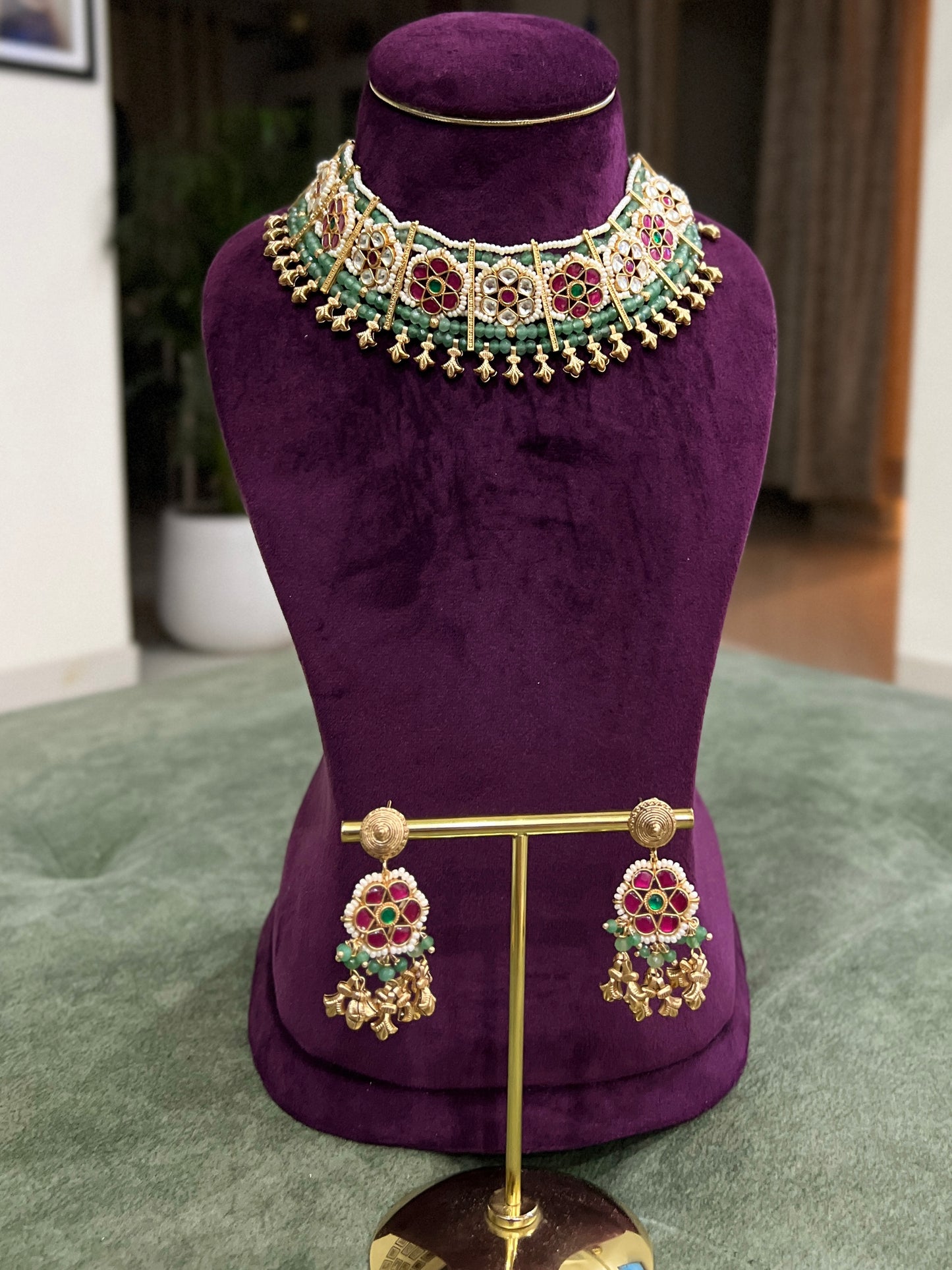 Saanvi Pachi Kundan Jadau Necklace DB-GP154001Z2