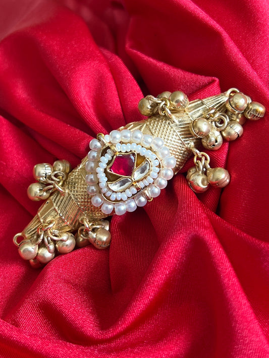 Rukhsar Kundan Statement Ring DB-GP15001Z2