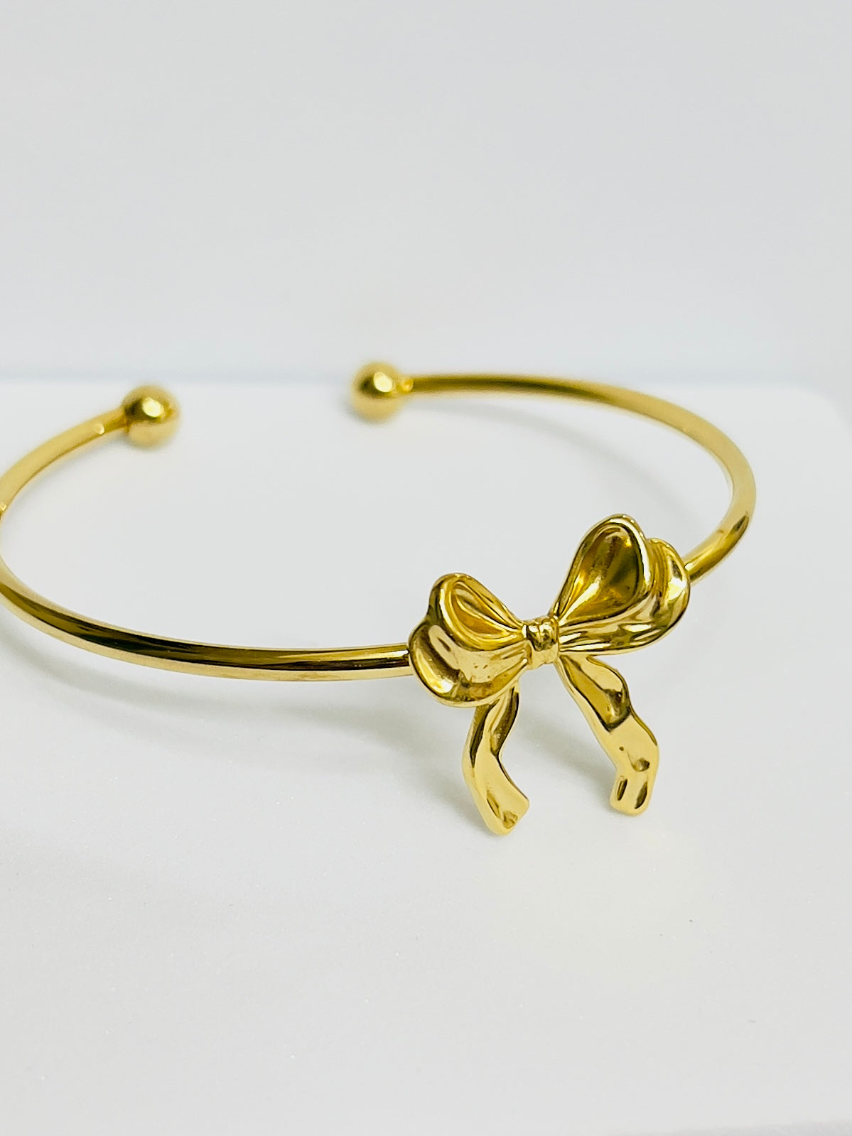 Raha Bow Bangle Bracelet