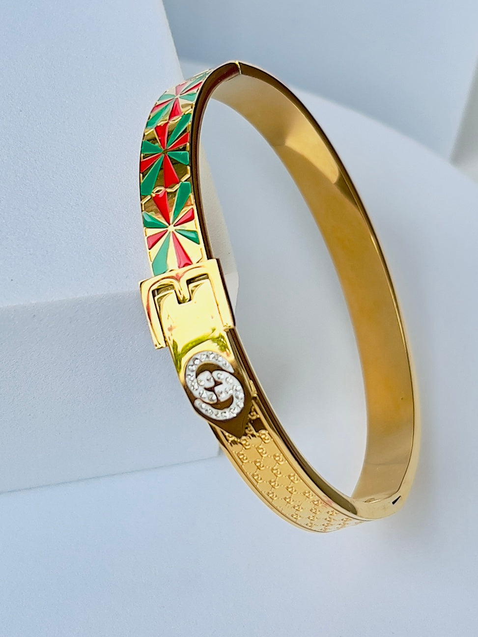 Amira Buckle Bangle Bracelet